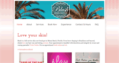 Desktop Screenshot of blushwaxing.com